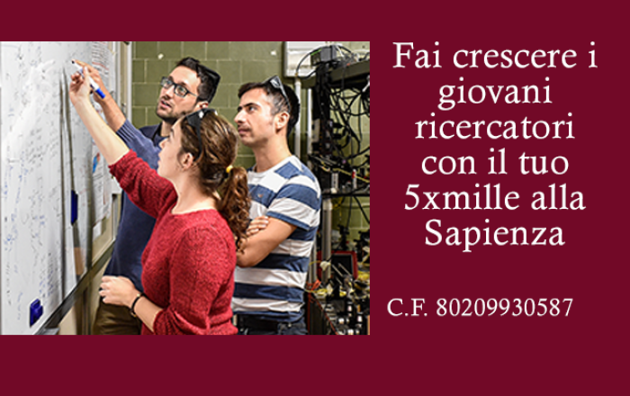 Fai crescere le giovani ricercatrici e i giovani ricercatori con il 5Xmille 2024